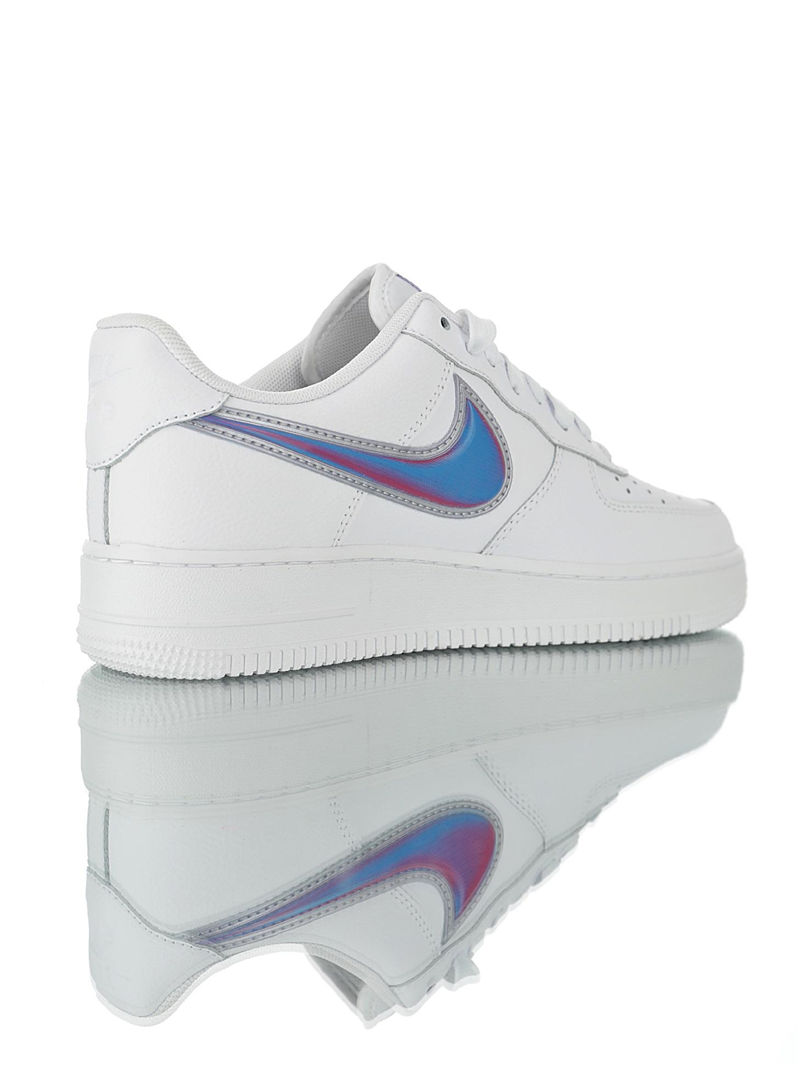 nike air force 1 - Blanco Rojo Azul