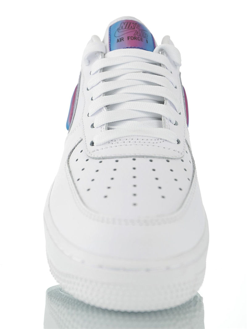 nike air force 1 - Blanco Rojo Azul
