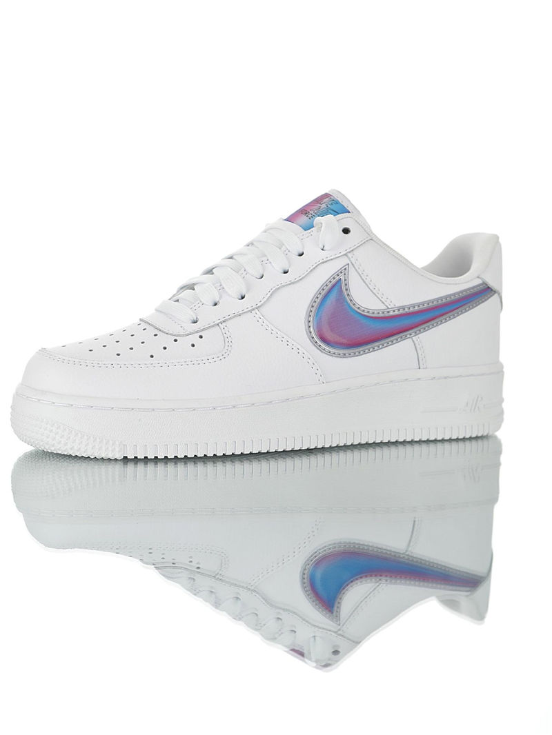 nike air force 1 - Blanco Rojo Azul