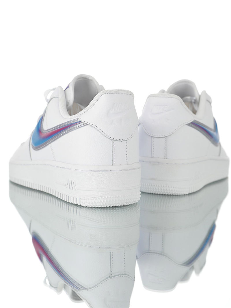 nike air force 1 - Blanco Rojo Azul