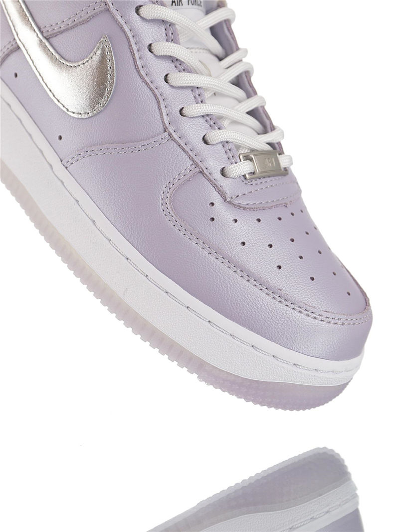 nike air force 1 - Morado Plateado