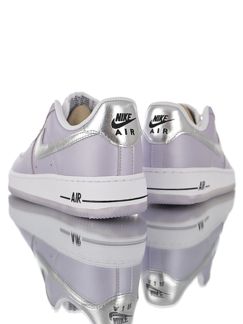 nike air force 1 - Morado Plateado