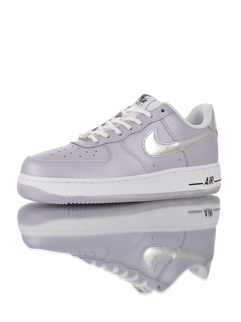 nike air force 1 - Morado Plateado