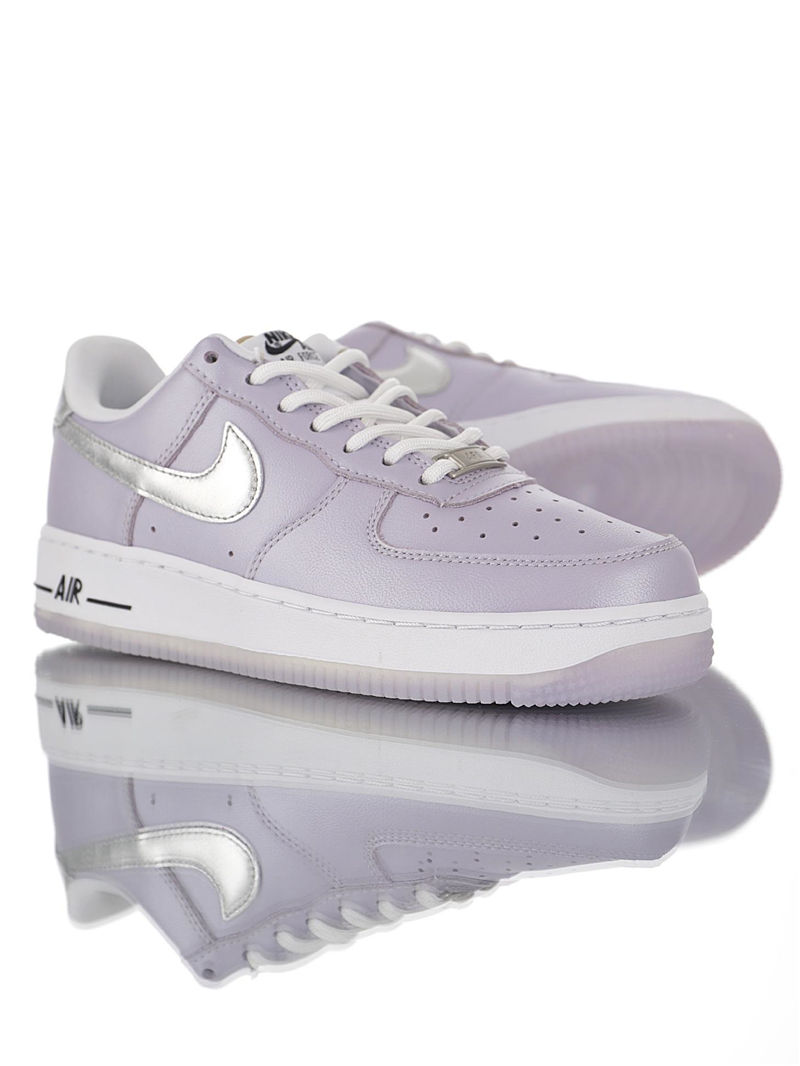 nike air force 1 - Morado Plateado