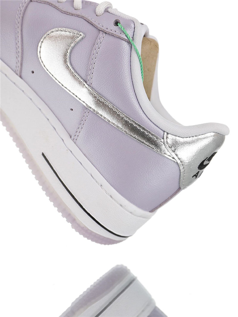 nike air force 1 - Morado Plateado