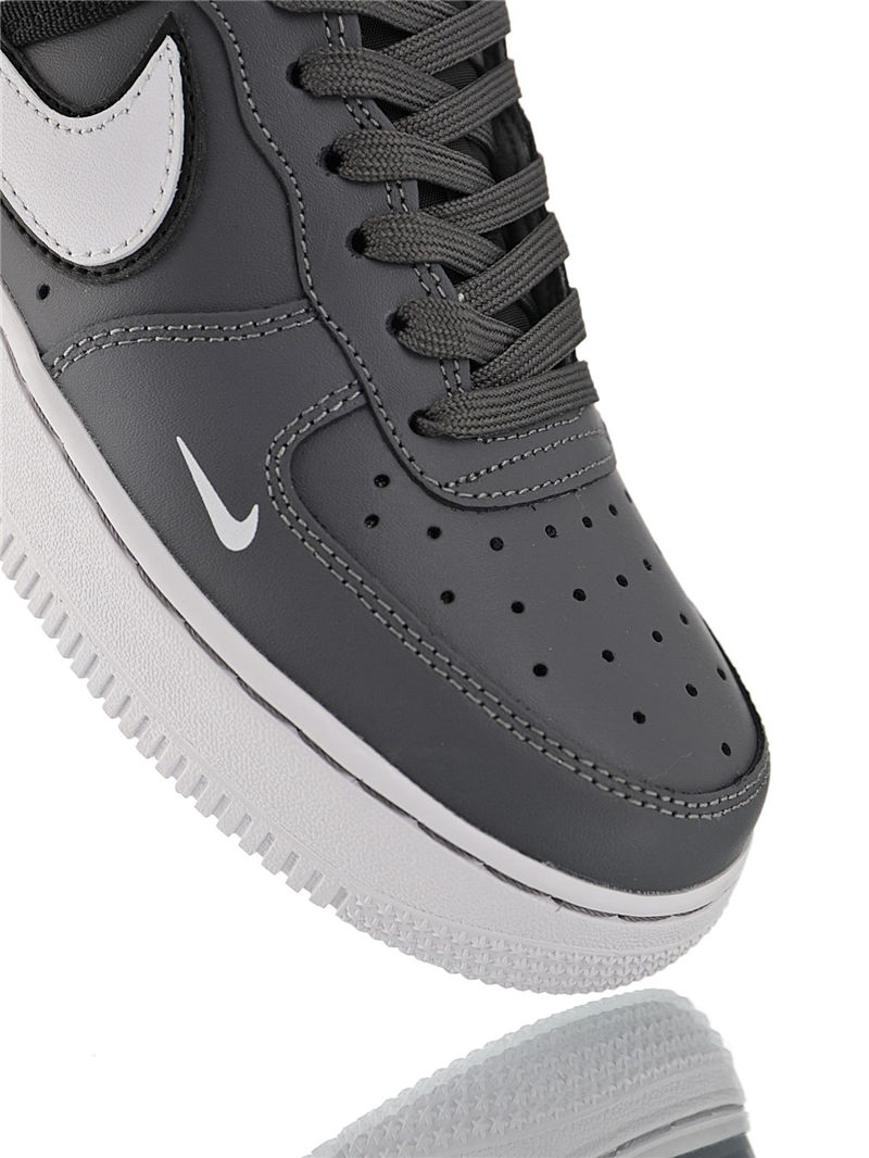 nike air force 1 - Blanco Negro Gris