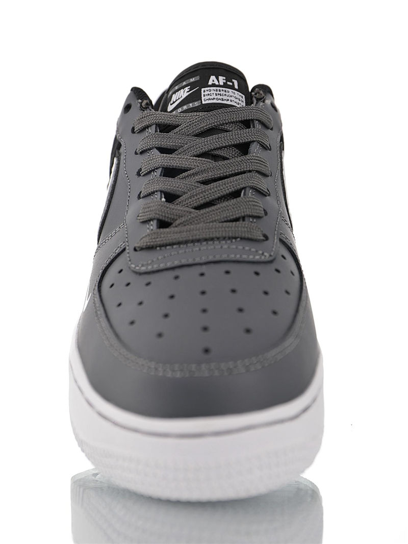 nike air force 1 - Blanco Negro Gris