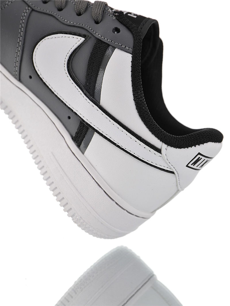 nike air force 1 - Blanco Negro Gris