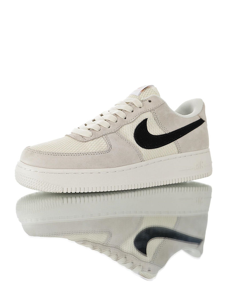 nike air force 1 - Blanco Gris Negro