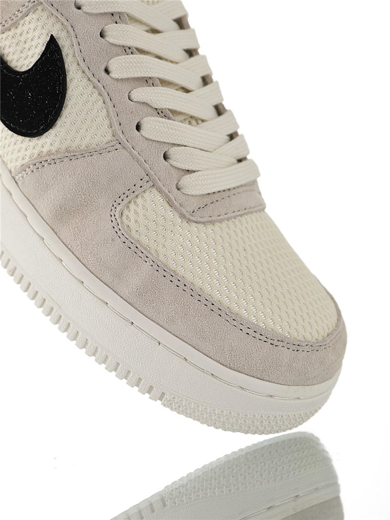 nike air force 1 - Blanco Gris Negro