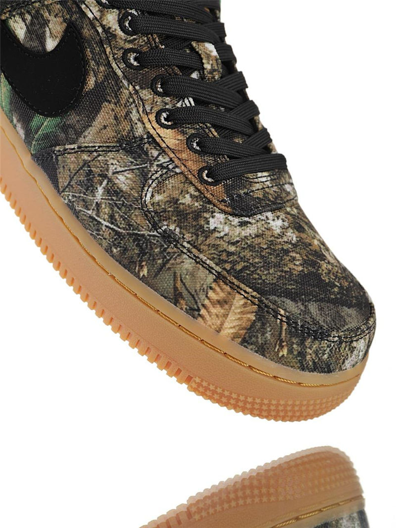 nike air force 1 - Negro Cafe Verde