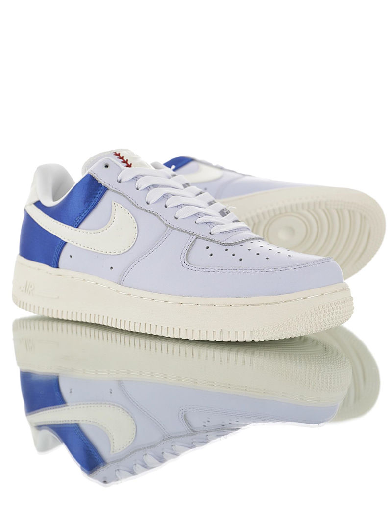 nike air force 1 - Blanco Azul Celeste