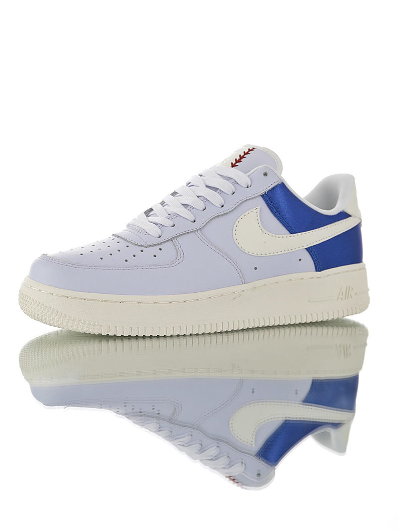 nike air force 1 - Blanco Azul Celeste