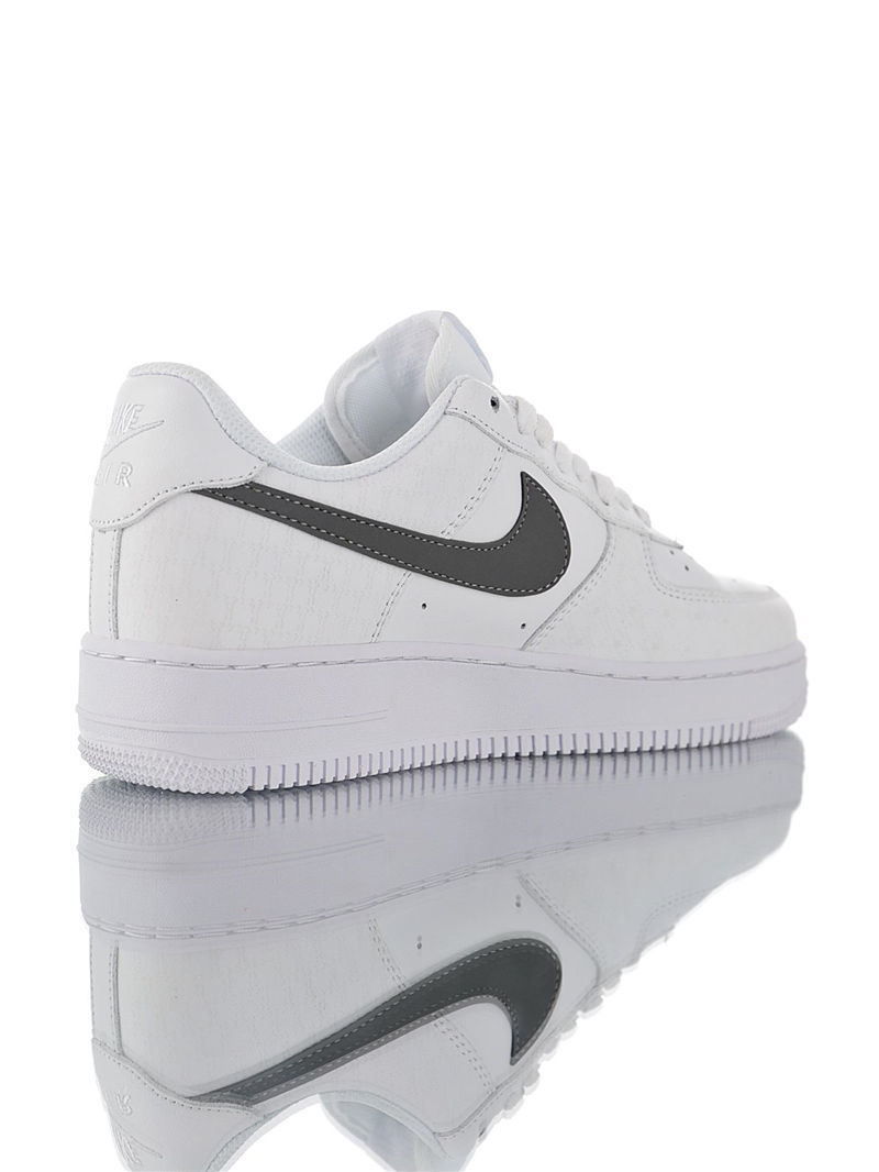 nike air force 1 - Blanco Gris Fluor