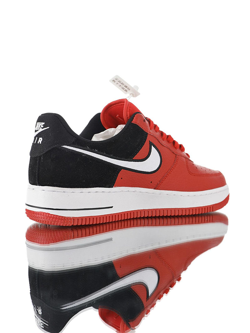 nike air force 1 - Rojo Negro Blanco
