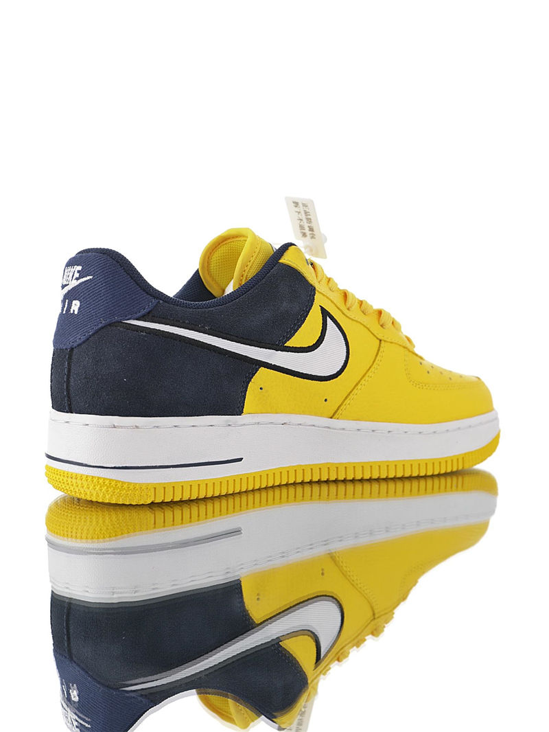 nike air force 1 - Azul Amarillo Blanco