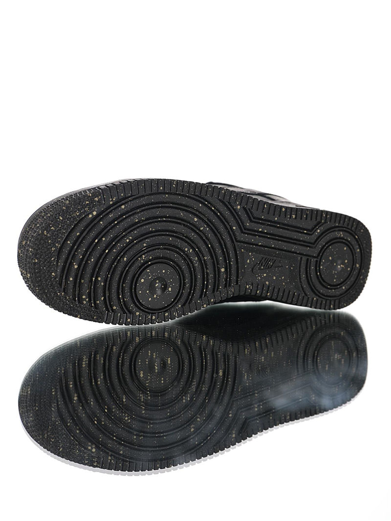 nike air force 1 - Negro Dorado