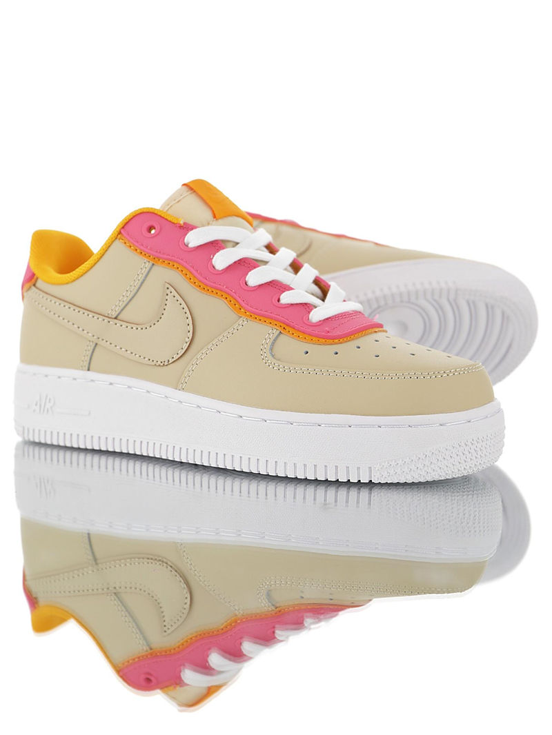 nike air force 1 - Cafe Rosado Amarillo