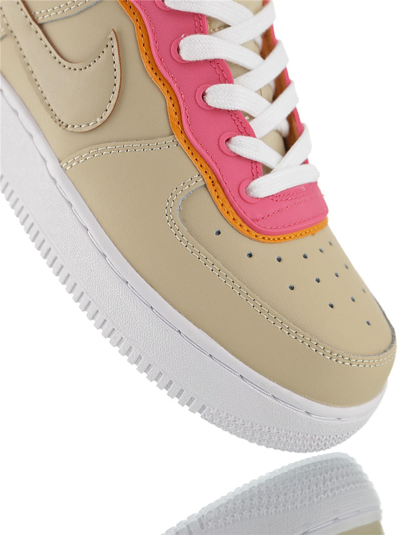 nike air force 1 - Cafe Rosado Amarillo