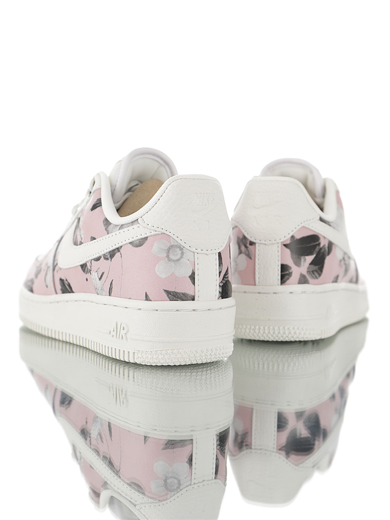 nike air force 1 - Blanco Rosado Gris