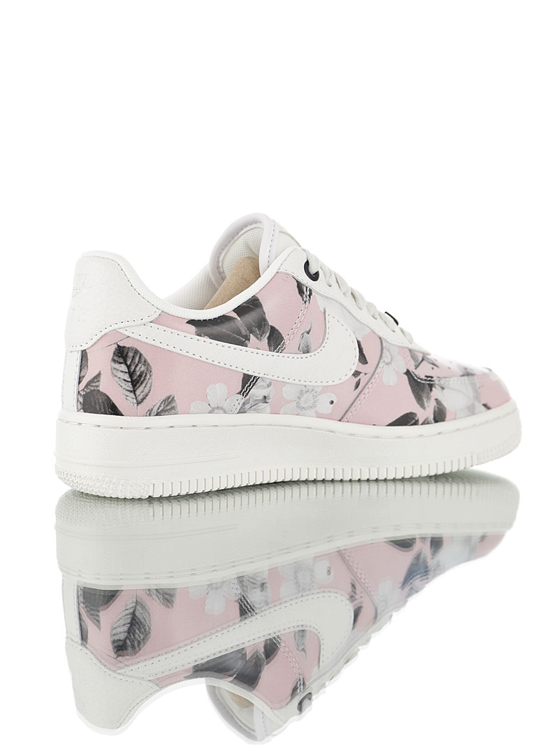 nike air force 1 - Blanco Rosado Gris