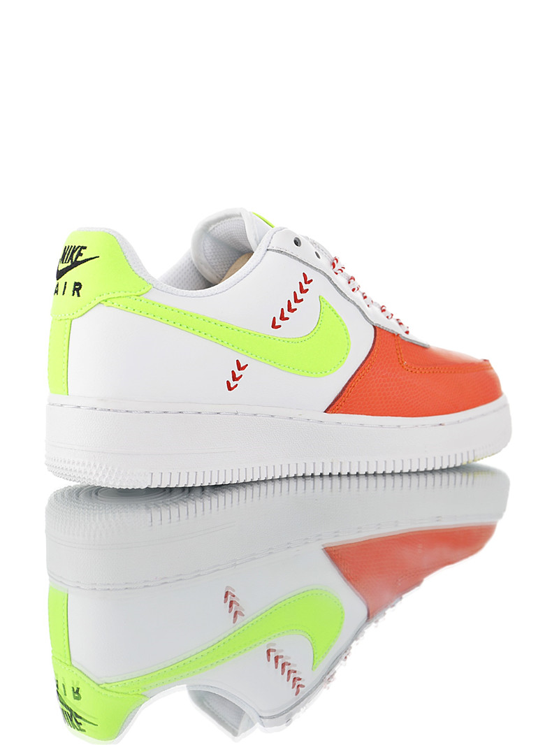 nike air force 1 - Blanco Rojo Verde