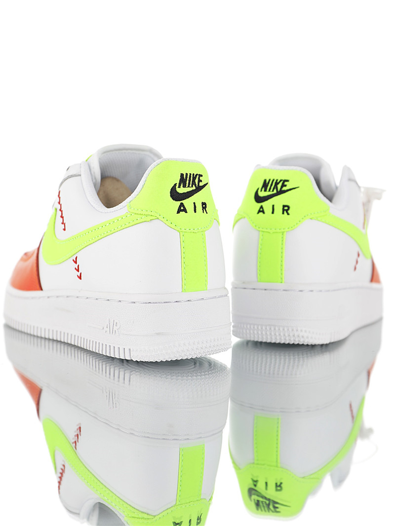 nike air force 1 - Blanco Rojo Verde