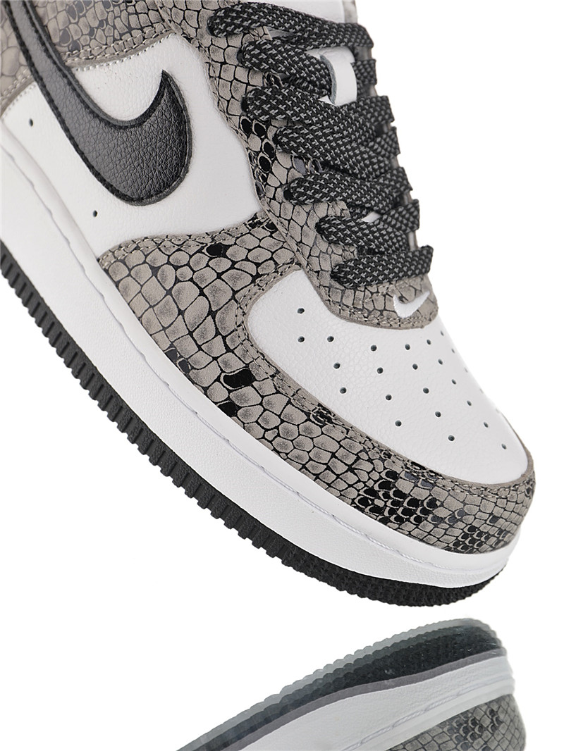 nike air force 1 - Blanco Gris Negro