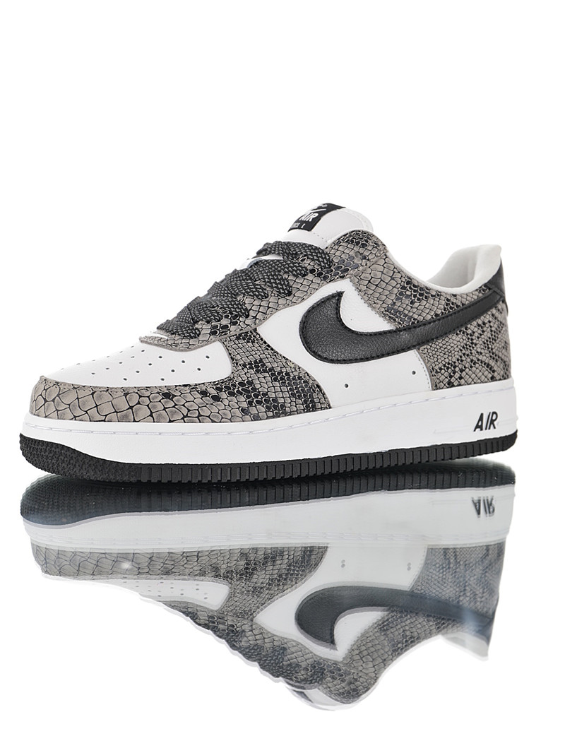 nike air force 1 - Blanco Gris Negro