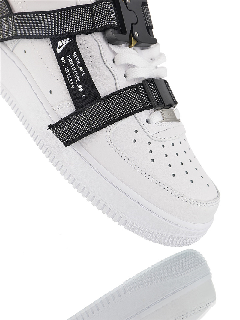 nike air force 1 - Blanco Negro Gris