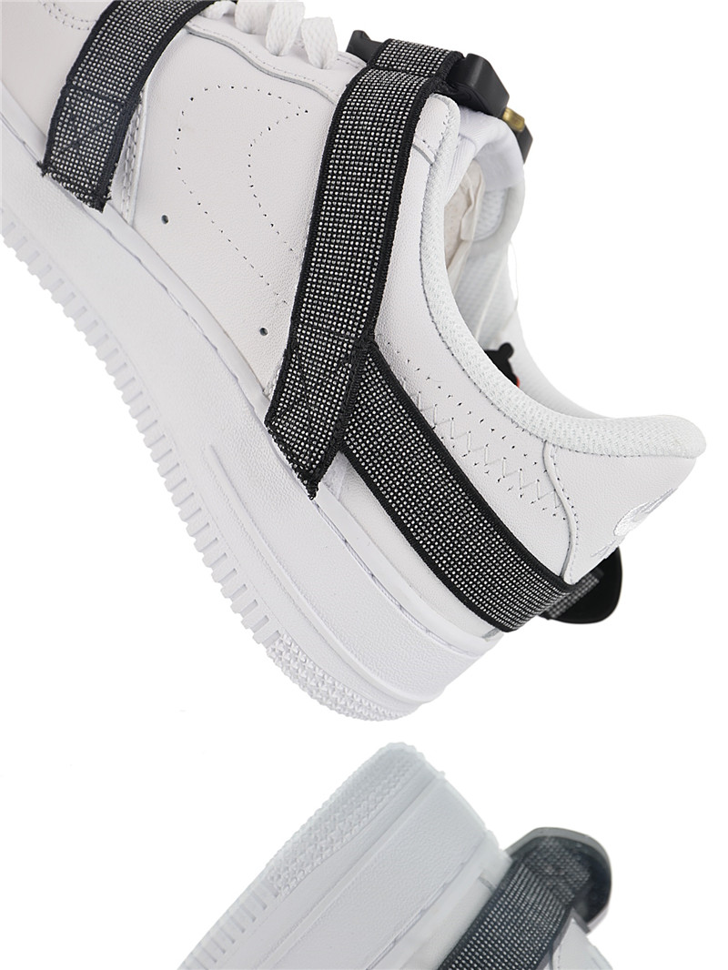 nike air force 1 - Blanco Negro Gris