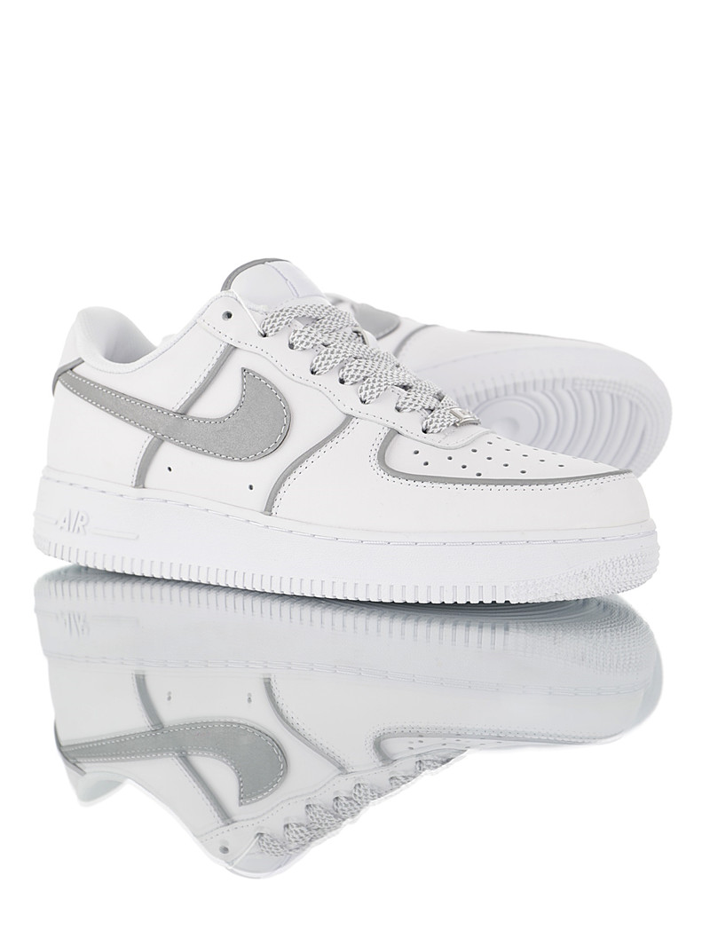 nike air force 1 - Blanco Gris