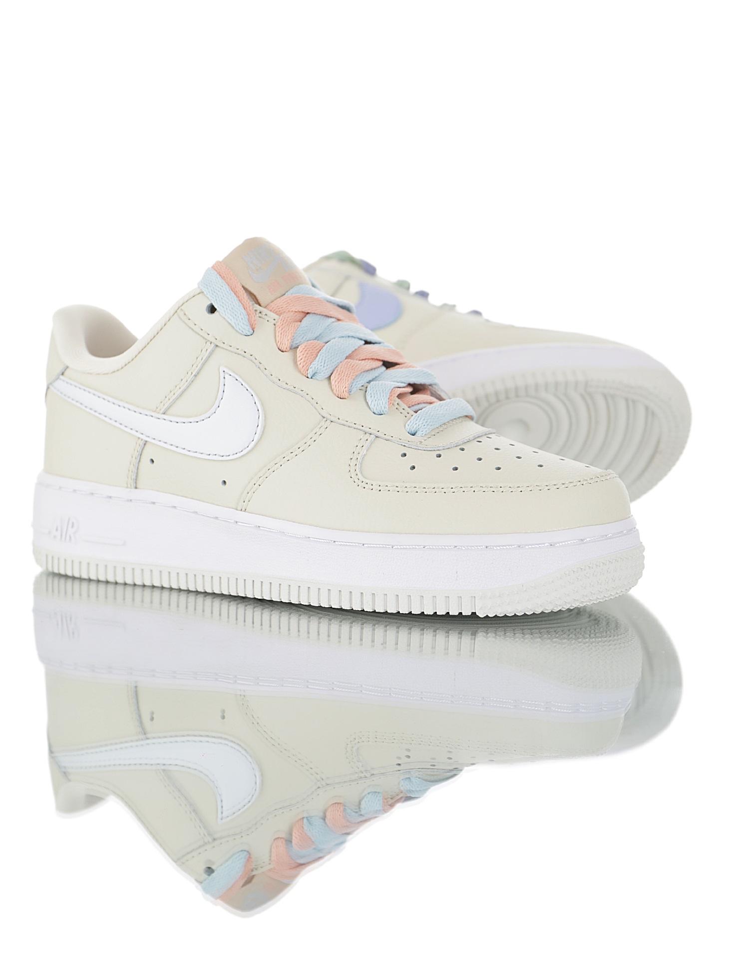 nike air force 1 - Vainilla Morado Blanco Menta
