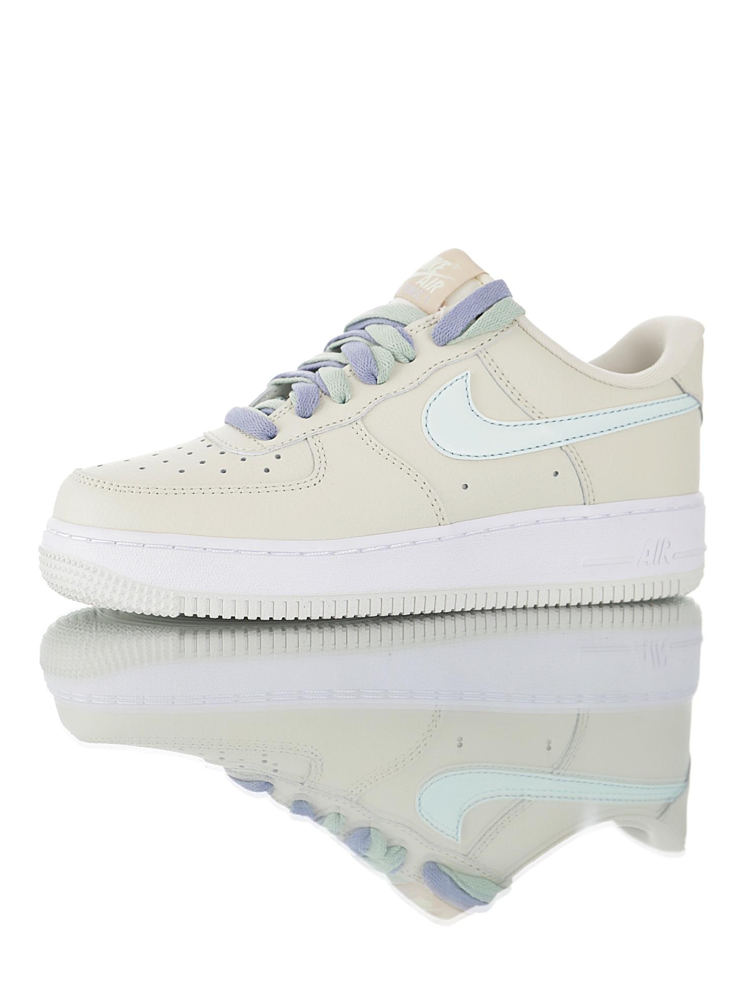 nike air force 1 - Vainilla Morado Blanco Menta