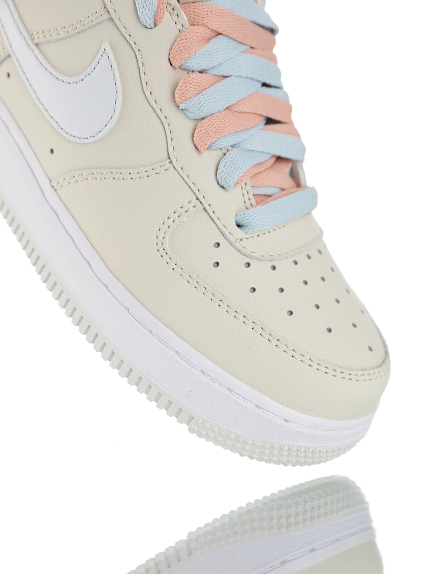 nike air force 1 - Vainilla Morado Blanco Menta