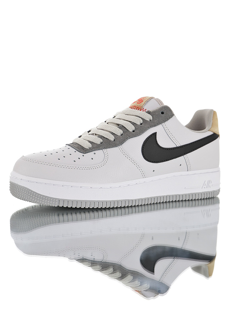nike air force 1 - Gris Negro