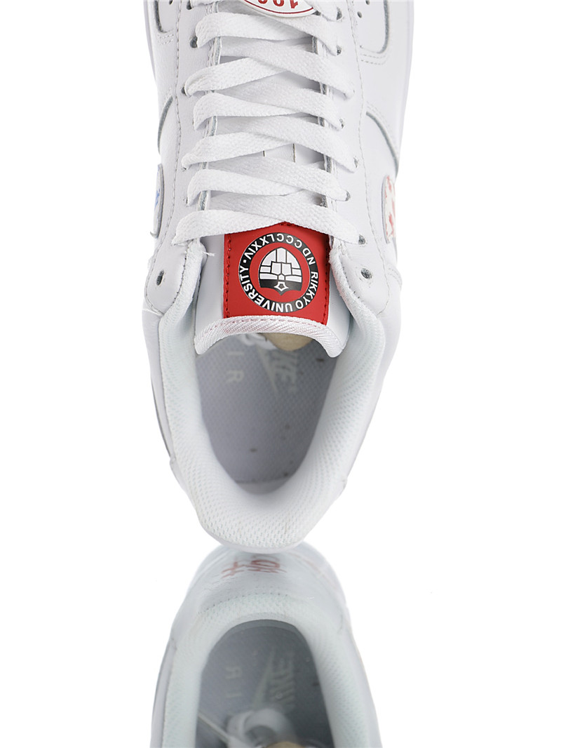 nike air force 1 - Blanco Azul Rojo