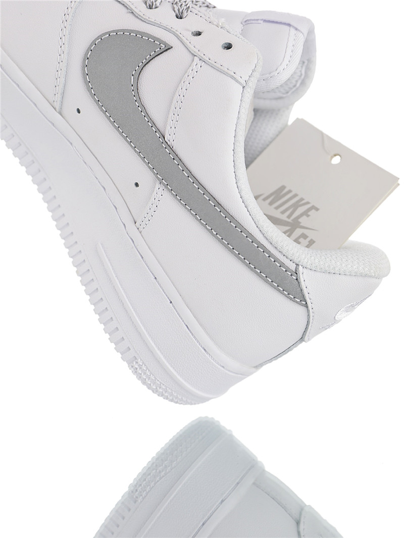nike air force 1 - Blanco Gris Fluor