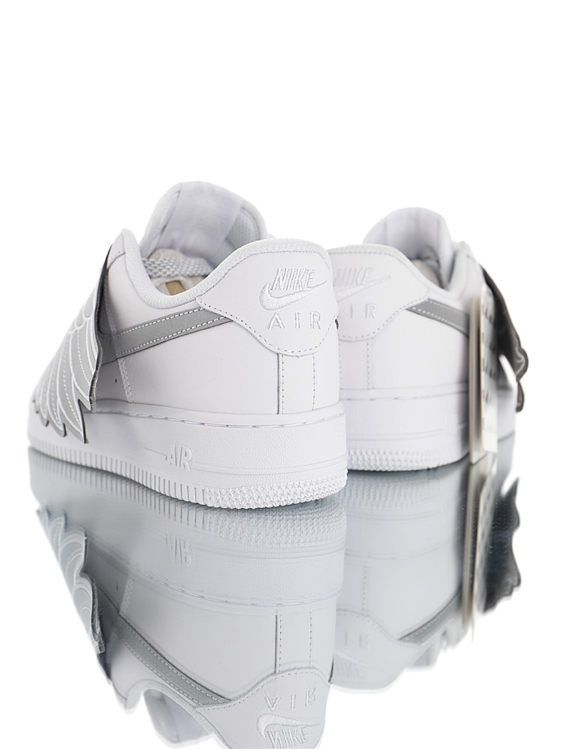 nike air force 1 - Blanco Gris Fluor