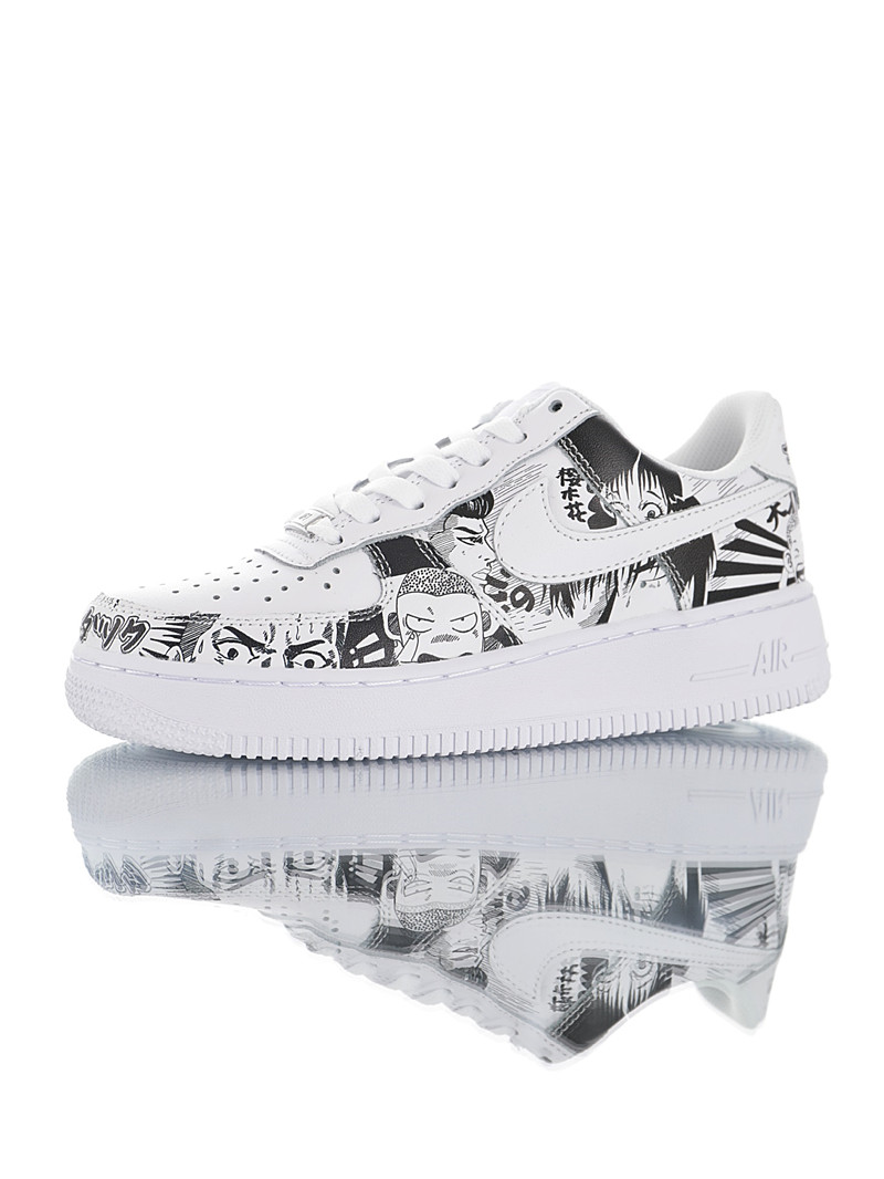 nike air force 1 - Blanco Negro
