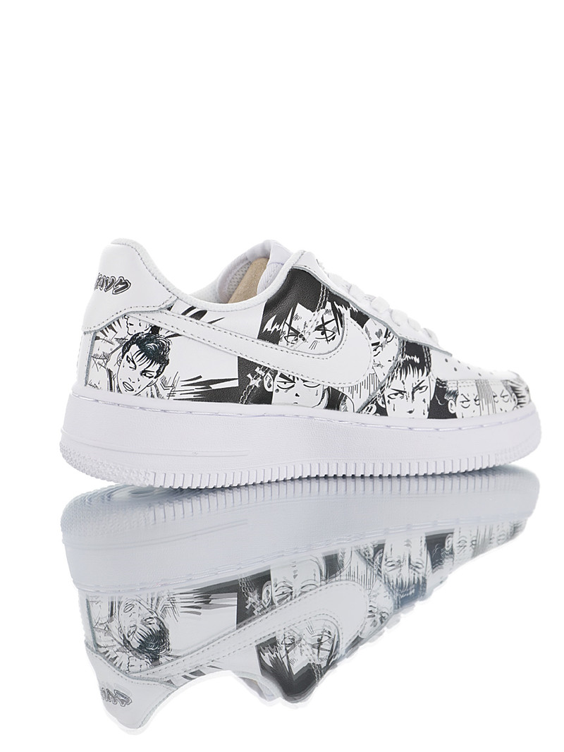 nike air force 1 - Blanco Negro