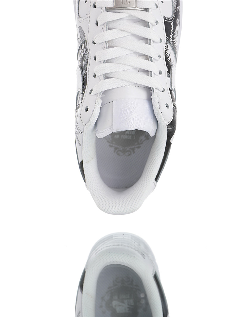 nike air force 1 - Blanco Negro