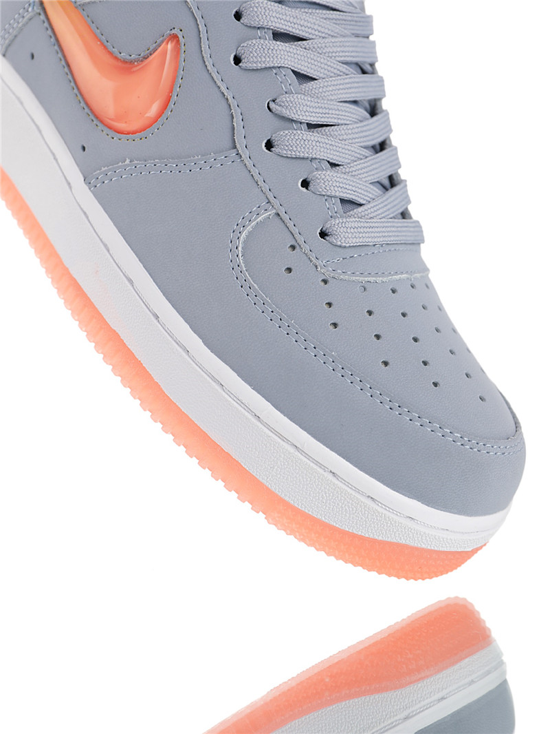 nike air force 1 - Gris Naranjo