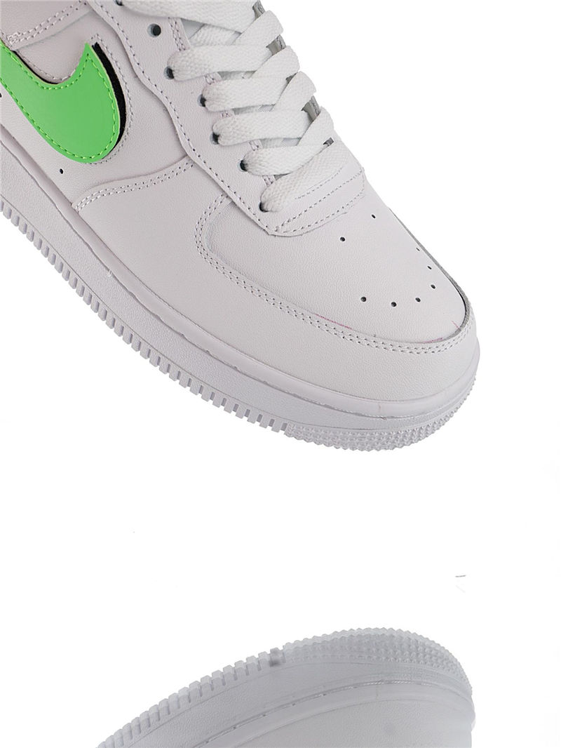 nike air force 1 - Blanco Negro Verde