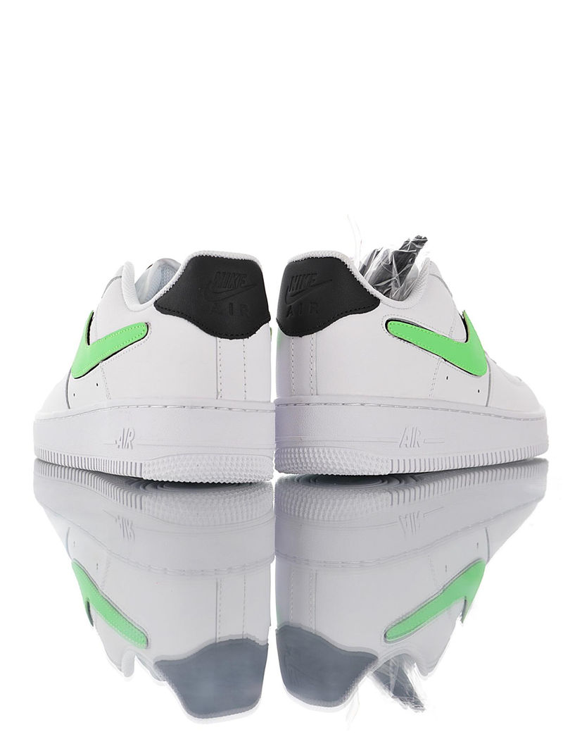 nike air force 1 - Blanco Negro Verde