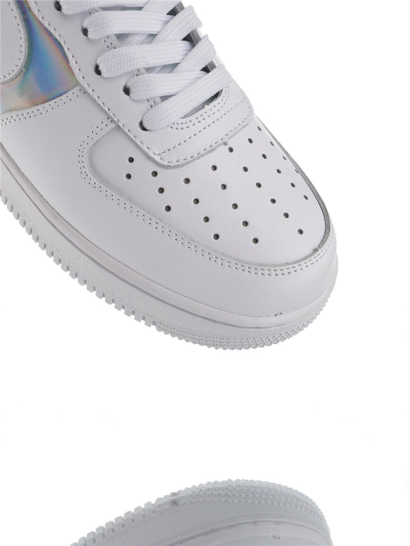 nike air force 1 - Blanco Plateado