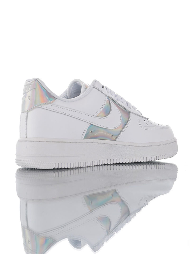 nike air force 1 - Blanco Plateado