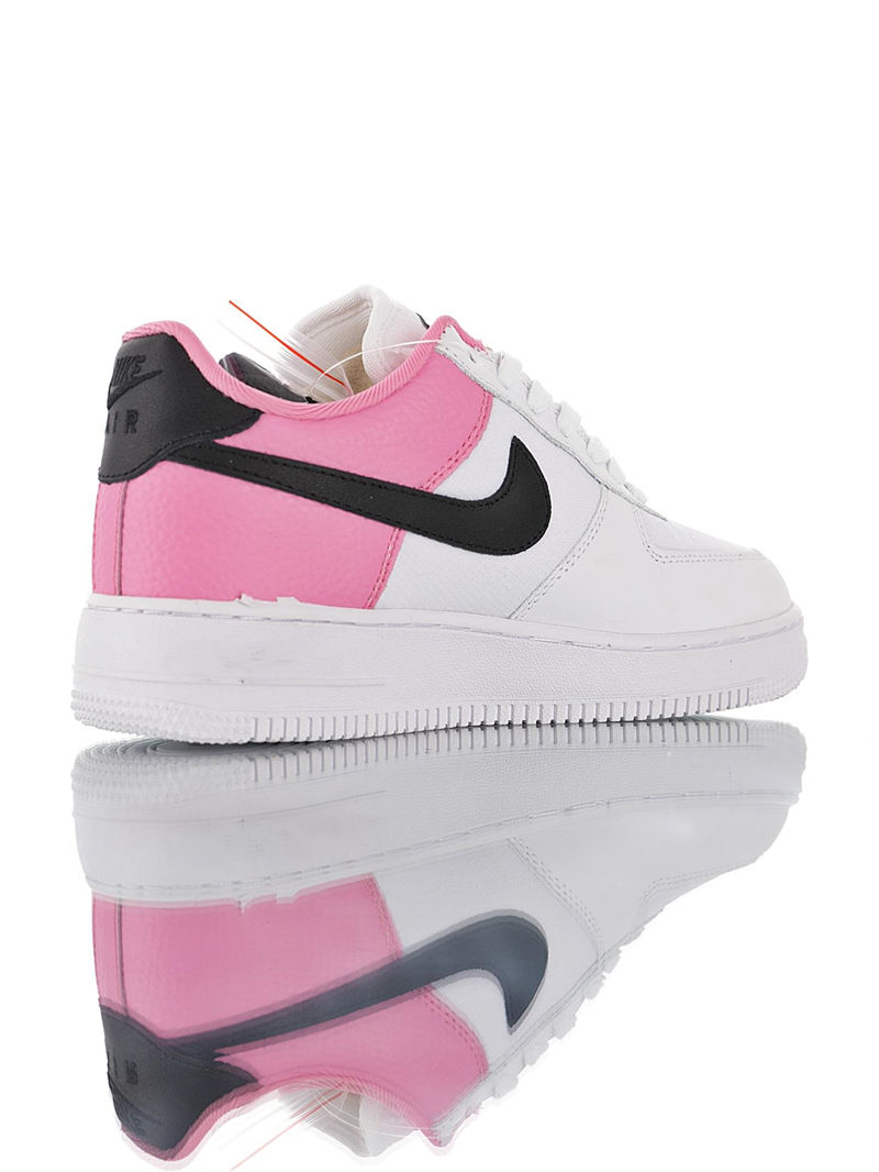nike air force 1 - Blanco Negro Rosado