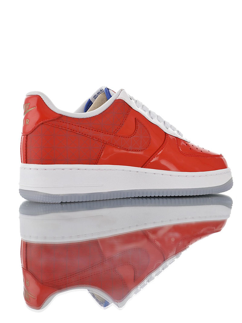 nike air force 1 - Rojo Blanco