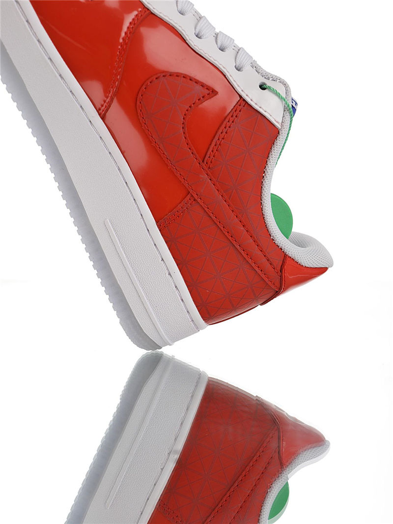 nike air force 1 - Rojo Blanco
